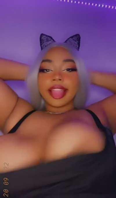 Blasian? Kitty? Titties? Yes OC