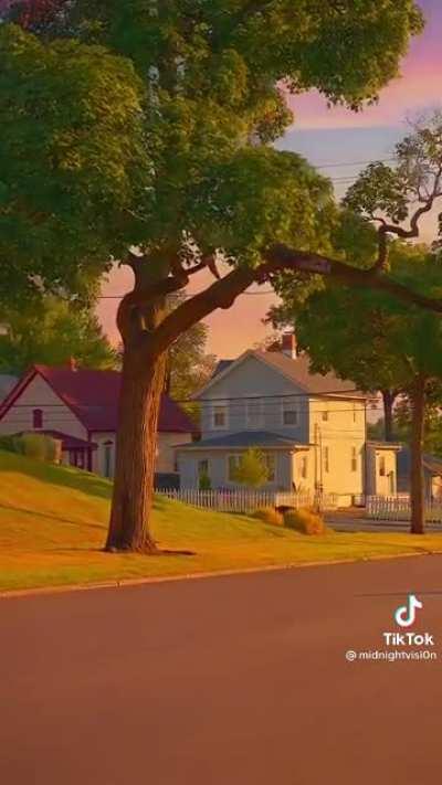 suburban childhood dream