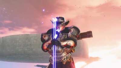 “Whoa, take ‘er easy there, Pilgrim. “