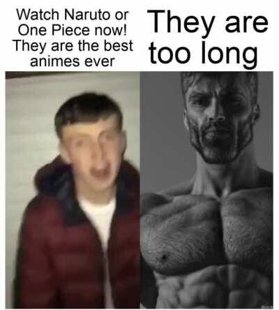 Worst thing is they legitimately get mad at you for saying it’s too long