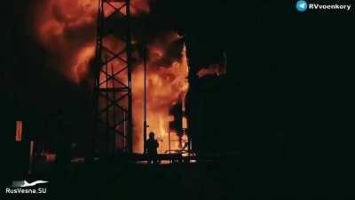 Ru pov: Zelensky showed a video massive missile strikes on critical energy facilities of Ukraine