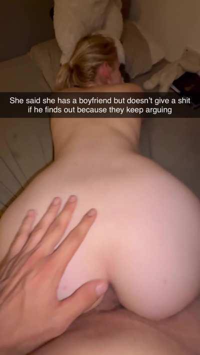 So she let him record