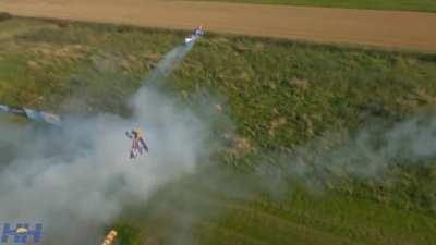 Red Bull Aerobatic Team at Airmeet 2021. Chased by Vince of Dutch Drone God's.