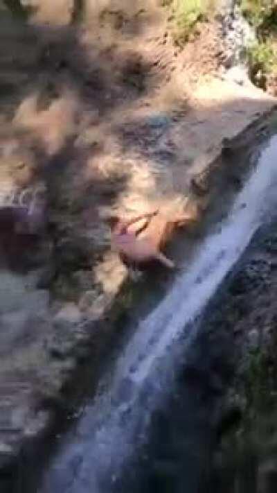 I really don't think that's how you do a slide