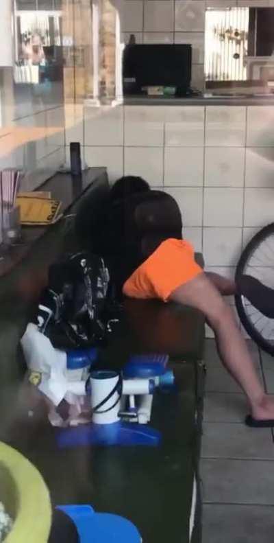 Special sauce at the local takeaway nsfw