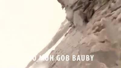 Lightning causes guy to no longer speak English