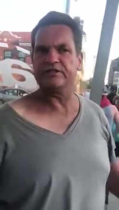 Someone get this man a shield!