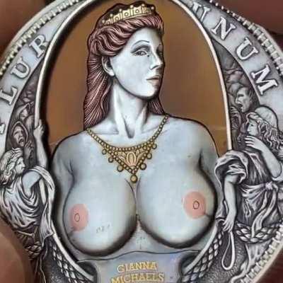 NSFW Handcrafted coin by Roman Booteen NSFW