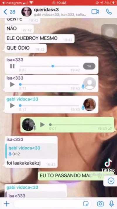 Sem o fone estaNecta tarique tarique