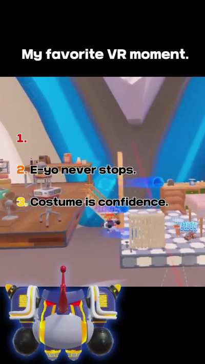 From epic falls to unstoppable E-yo moments — this is what VR fun looks like! 😂🎮