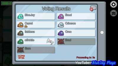 When you're the only one who votes...RIP