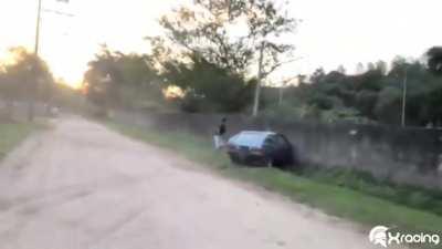 WCGW Having a Kid Drive Your Car While You Hang on the Roof