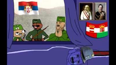 serbs holding against austria hungary 1914-1915 colorized