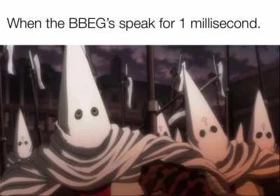 Alucard only allows Alexander Anderson to speak because he’s not a BBEG.