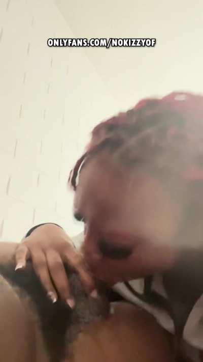 made it wet and fast for him