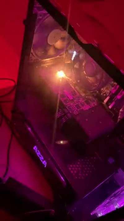 GTX 970 catching fire, after a game of CS:GO