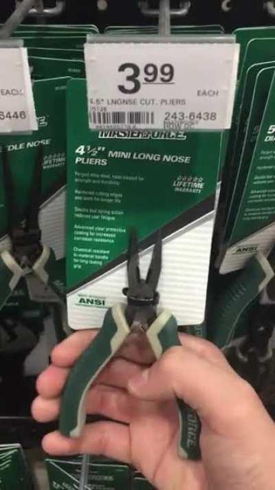 A slight design error