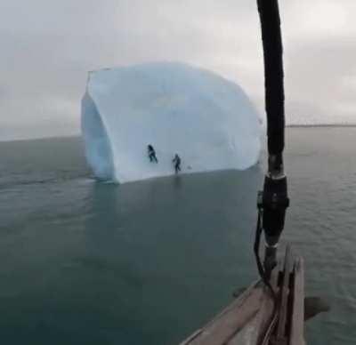 Just a huge iceberg to climb