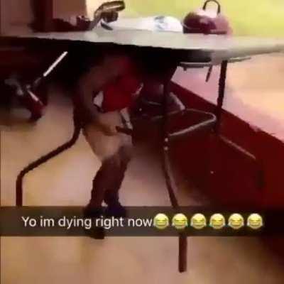 WCGW table as a halloween costume