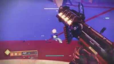 I was trying to get a solo flawless completion for Prophecy when this happened...