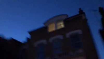 Splashing a car with a water balloon