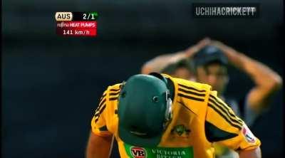 PS - This is 35 years old Shane bond playing second Last ODI match of his career