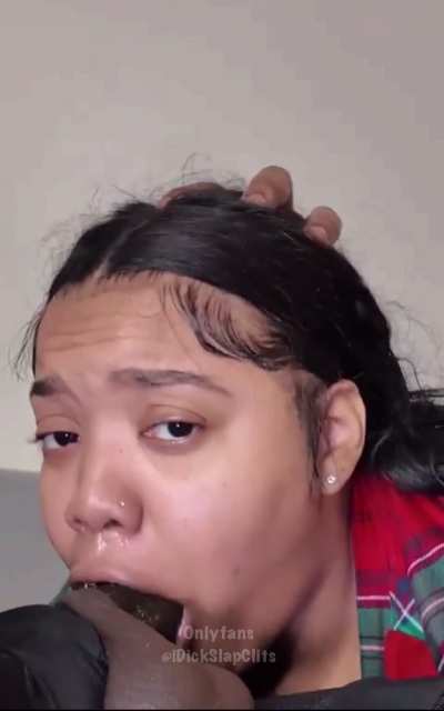 Head rolled her eyes back