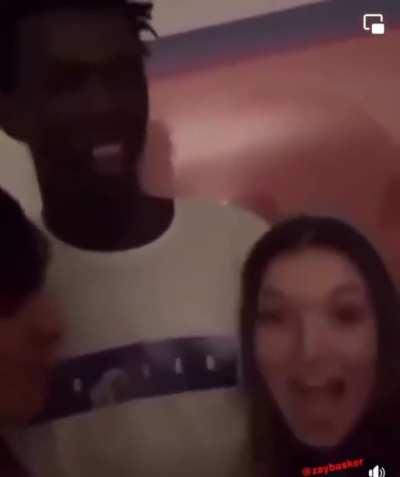 realizing what she just said