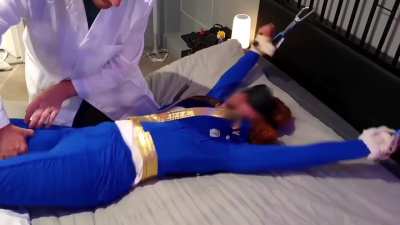 Fallout girl trying to survive to the tickle experiment 😈