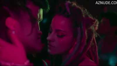Maite Perroni in ‘Triptych’ (lesbian kisses)