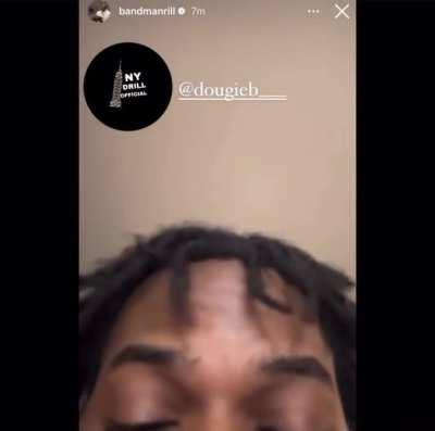 Bandmanrill: Dougie, you a 6 amiri 🥷🏾💀