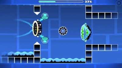 Short but intense Insane 8* Layout I made, any thoughts/comments? (Level ID 65149663)