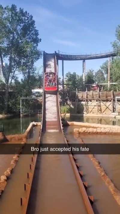 Meu mano simplesmente aceitou o destino dele