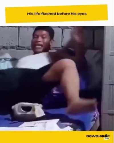 The kid can act. I will give him that