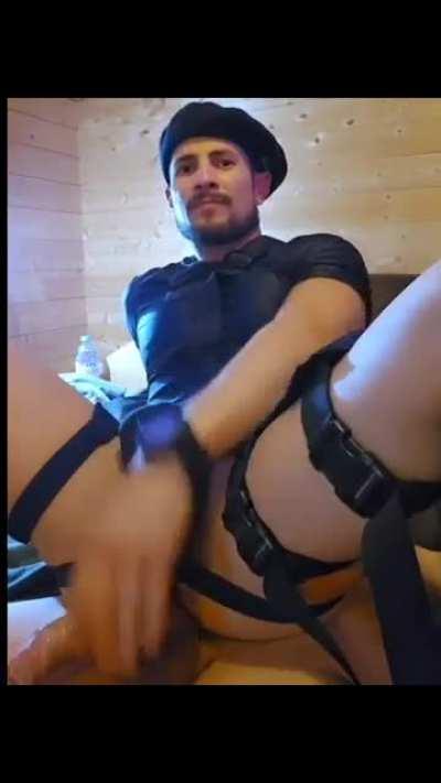 Ew why is his dick bending like that