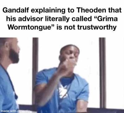 Like, what was Theoden thinking?