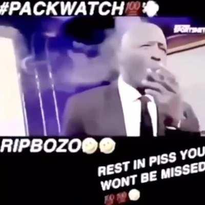 RIP BOZO #PACKWATCH