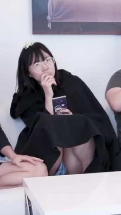 Lily panty slip clip from deleted vid pt 3