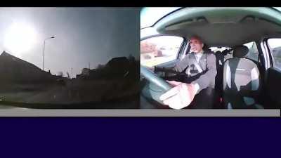 Schizophrenic man that thinks he’s god steals and car and drives erratically resulting in the death of a man