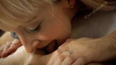 His mom wanted to show him how good she was at rimming