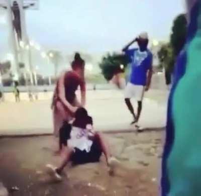 Dude gets ass whooped