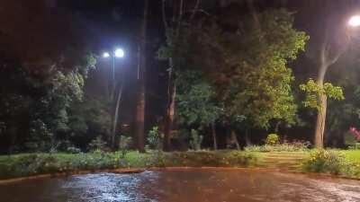 Night rain in Brazil