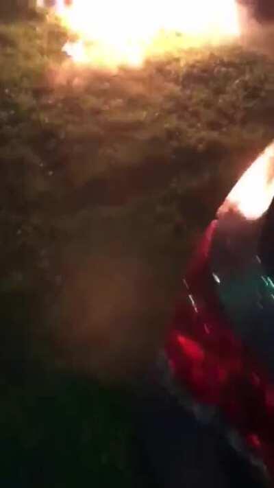Ever fuck up so bad you light your pool on fire?