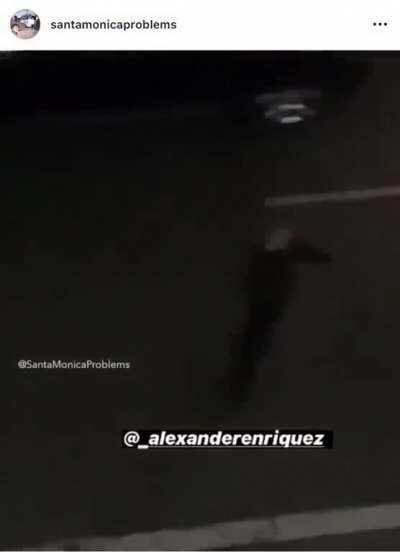 Pretty sure ground zero is where he hit the kerb instead