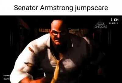 Senator Armstrong jumpscare