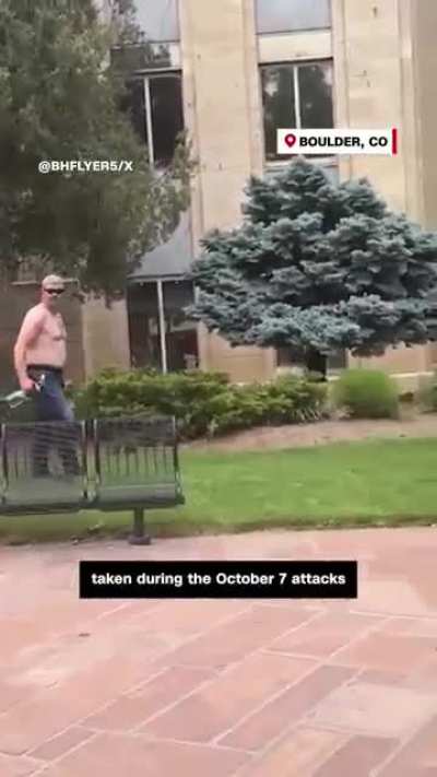 Video shows suspect of Colorado antisemitic attack