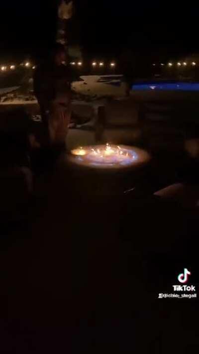 This must be who Gambino was singing about in 12.38