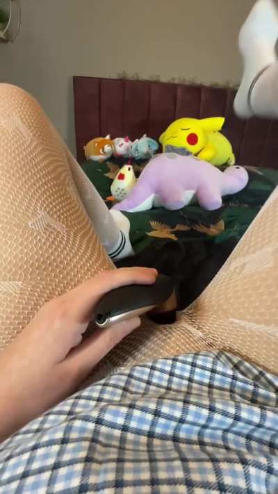 My POV whilst squirting through my tights… 