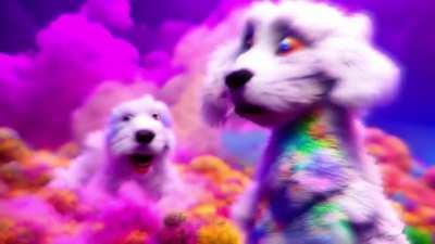 The dogs at the dog park know that I'm high