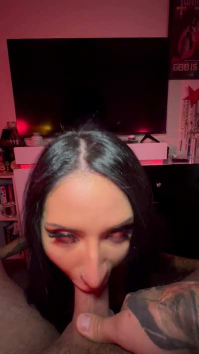 If she sucks your dick like this you’re in danger (and I don’t want to be saved)